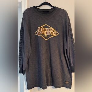 Harley-Davidson Black and Gold 120th Anniversary Tee size XL